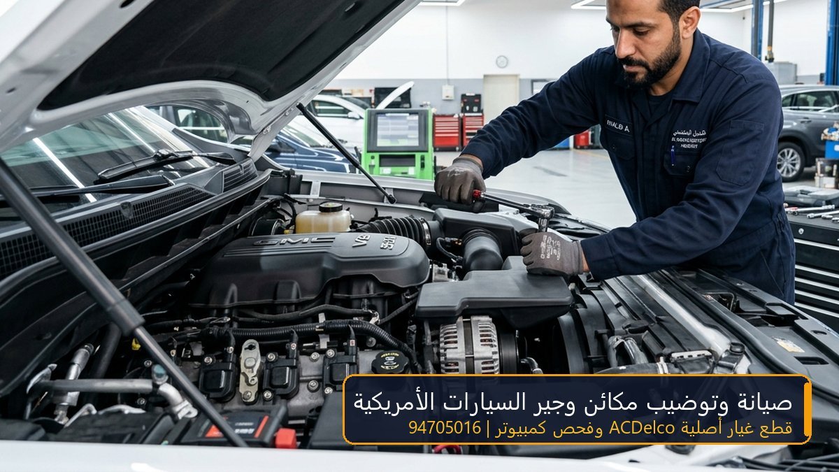 فحص وصيانة محركات 8 سلندر للسيارات الأمريكية جمس وشفروليه وفورد في الكويت 94705016